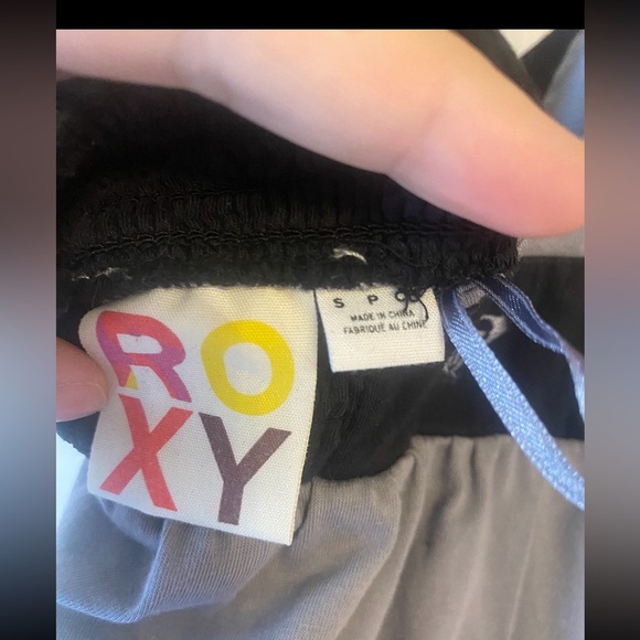 Roxy Colorblock Halter Maxi Dress Size Small - Picture 7 of 8